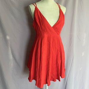 Reddish/ Hot Coral - Sundress